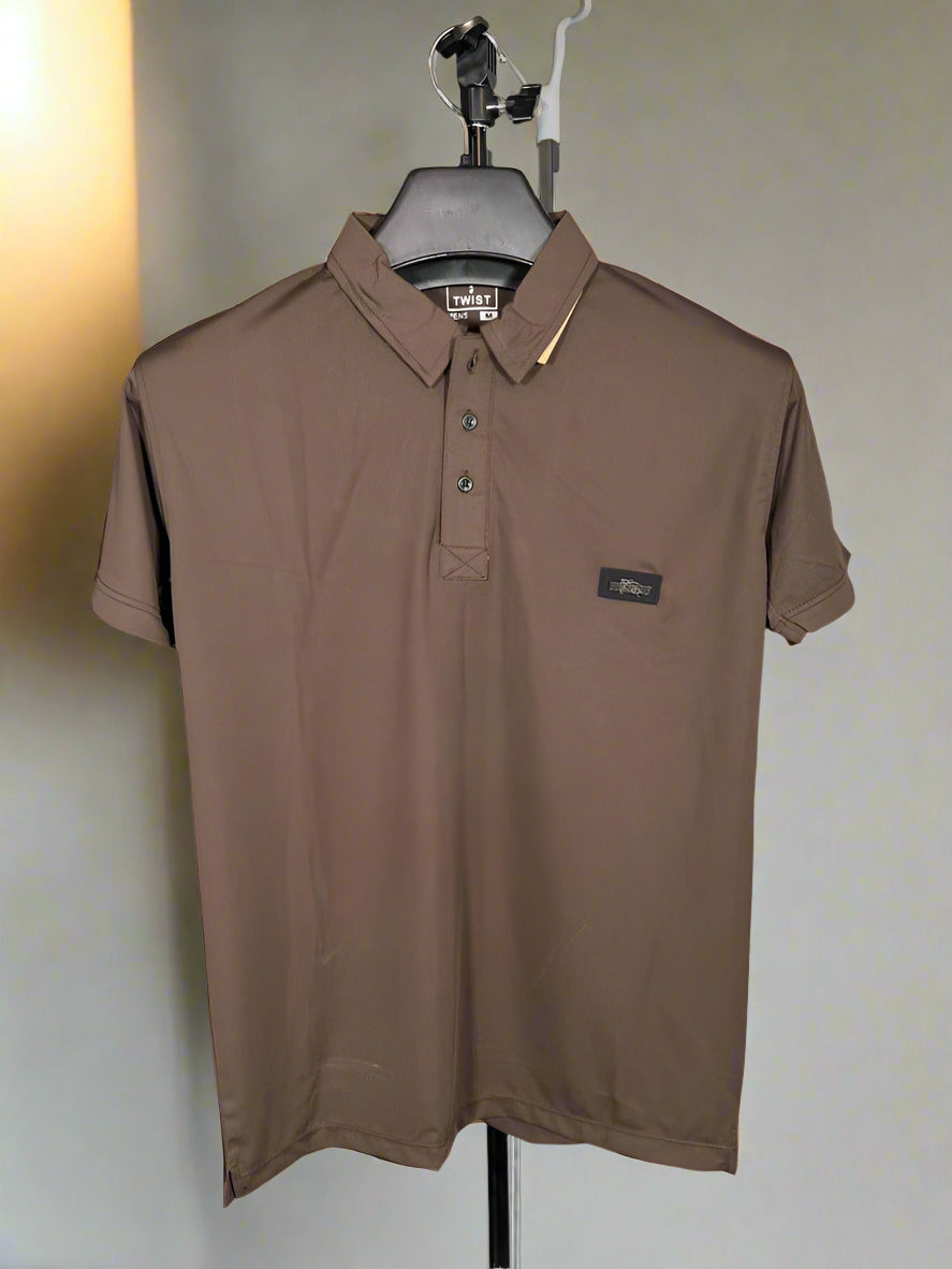 DRY-FIT COLLAR SOFT AND MILKY T-SHIRT TW:-205