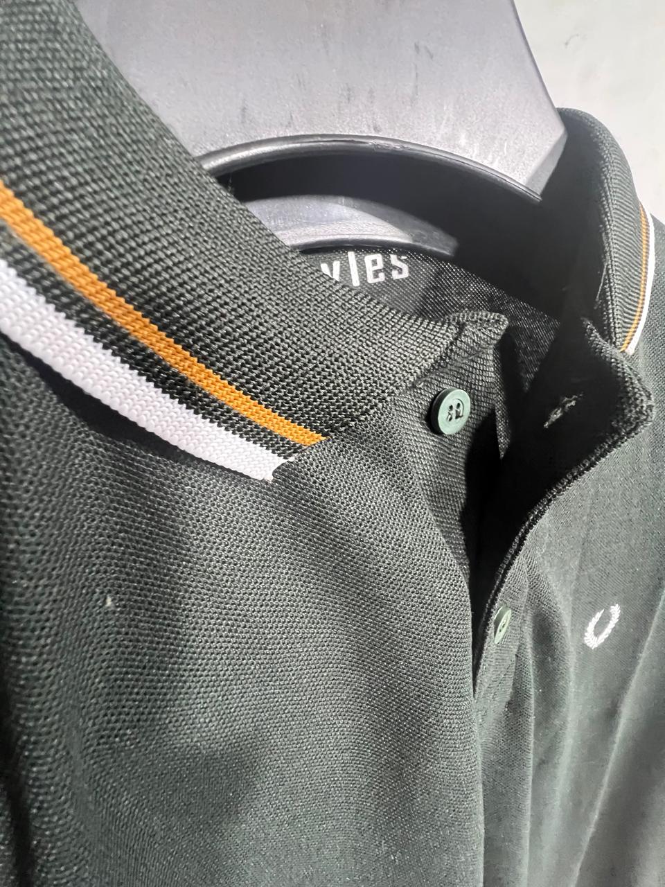 BB EMB basic polo GREEN