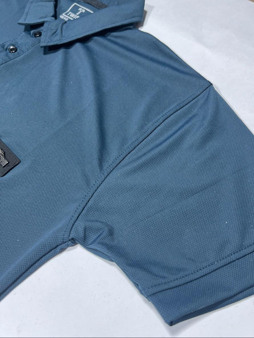 DRY-FIT BLUE COLLAR SOFT AND MILKY T-SHIRT  TW:-202