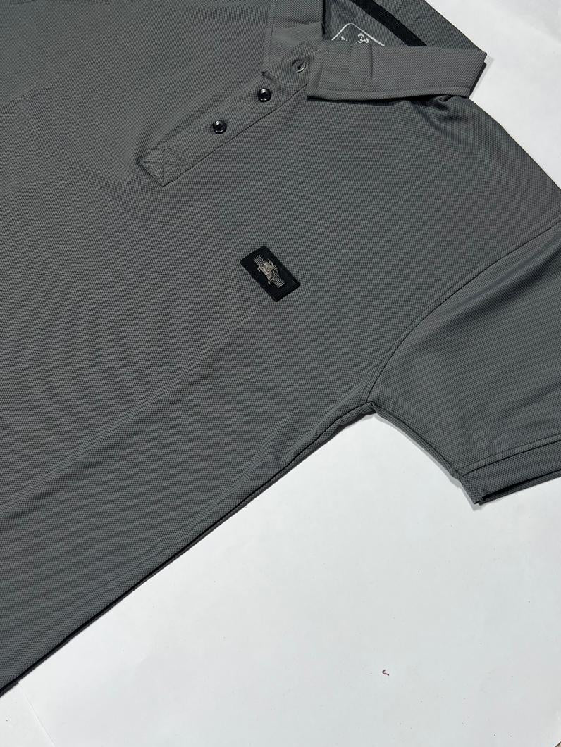 DRY-FIT GREY COLLAR SOFT AND MILKY T-SHIRT  TW:-203