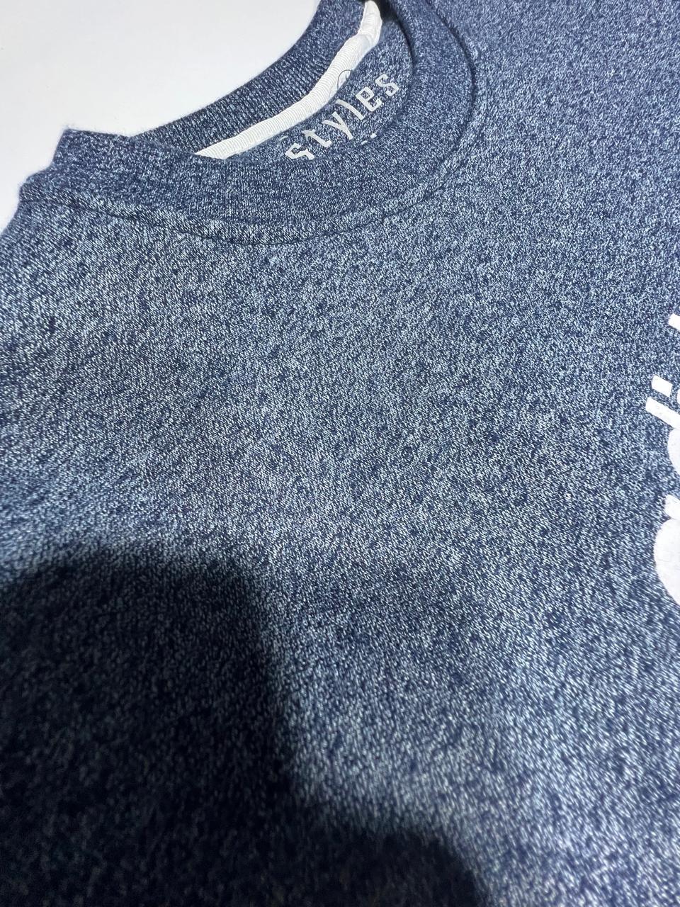 Embriodered ADIDAS Round Neck Imported Men's Sweatshirt  TW:- 713