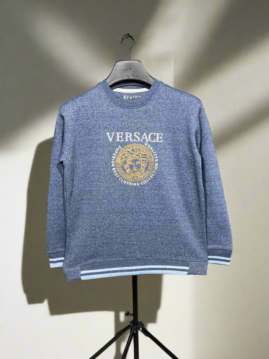 VESACE Round Neck Imported Men's Sweatshirt  TW:- 754
