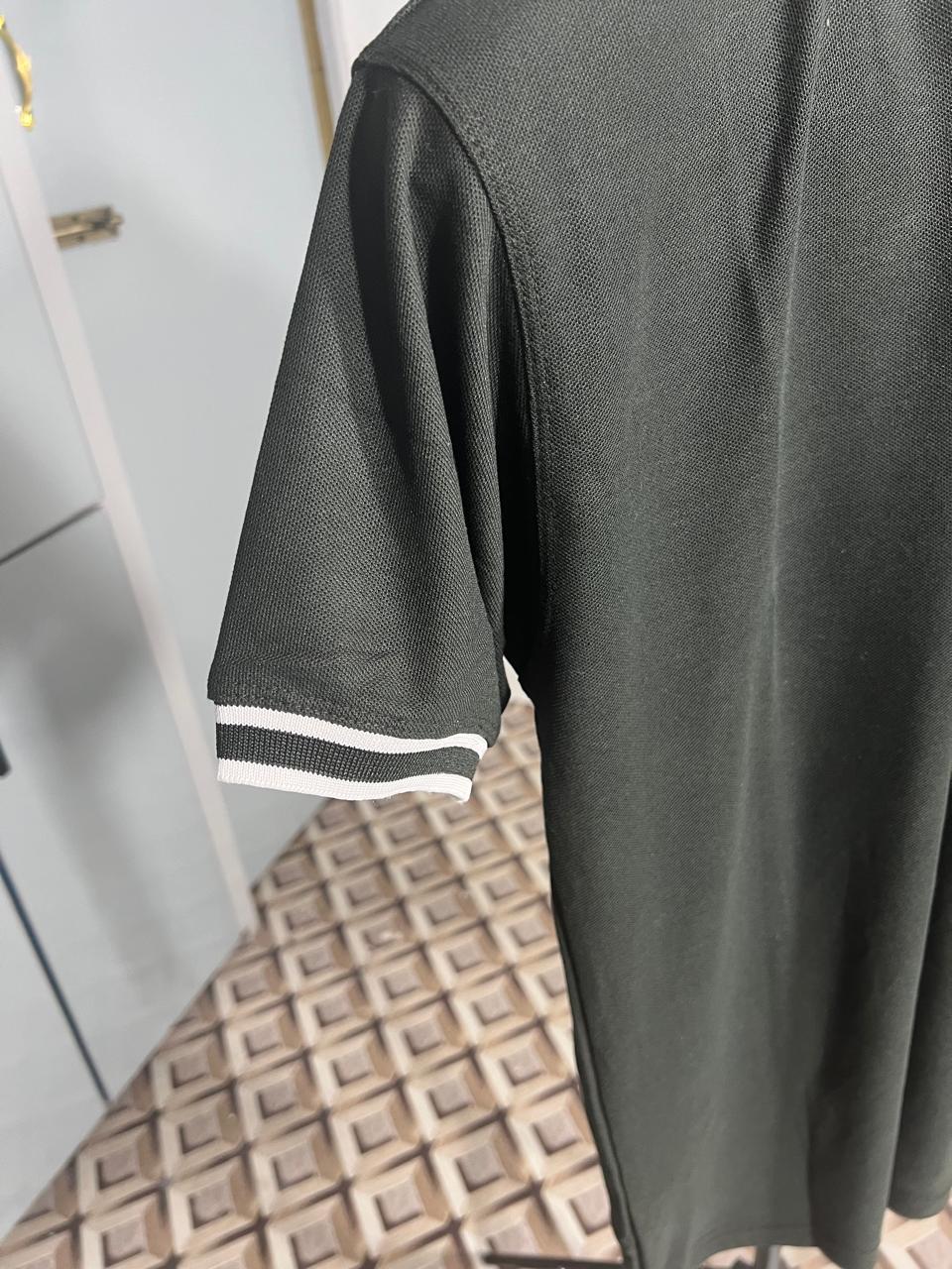 BB EMB basic polo GREEN