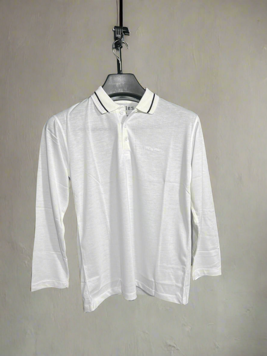 Paul Smith Emb Collar Full Bazu shirt White