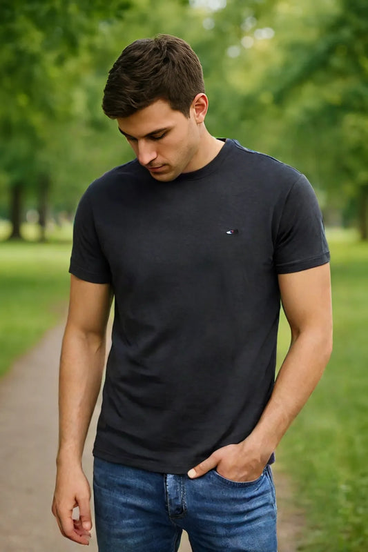 ROUND NECK HALF BAZU JERSEY T SHIRT TW:-121