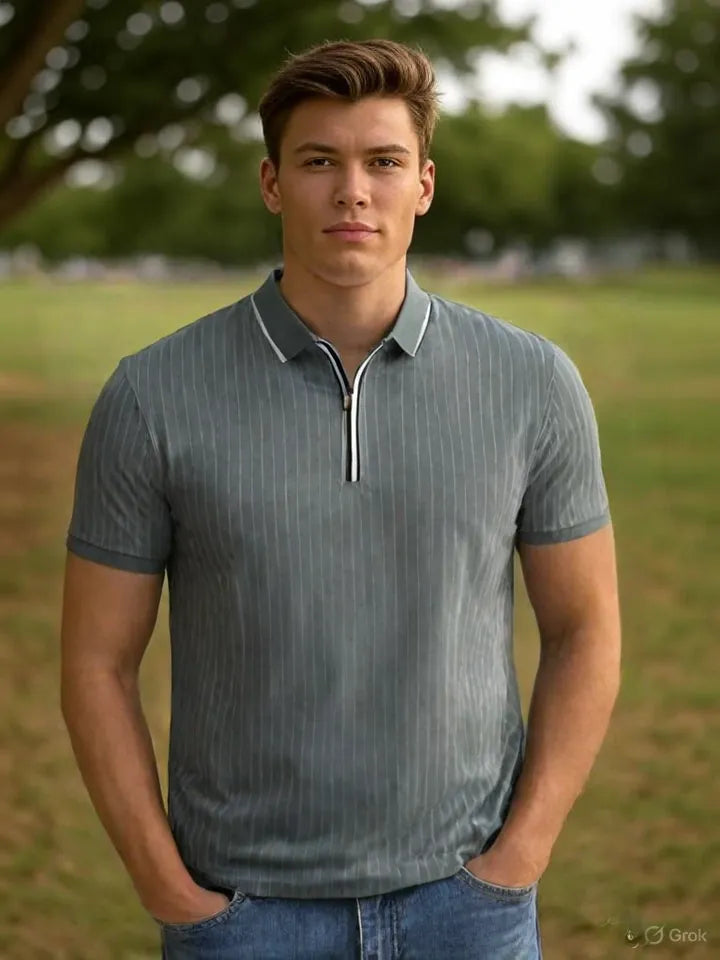 TWIST LINING INTER COLLAR DRI-FIT-T-SHIRT    TW-11