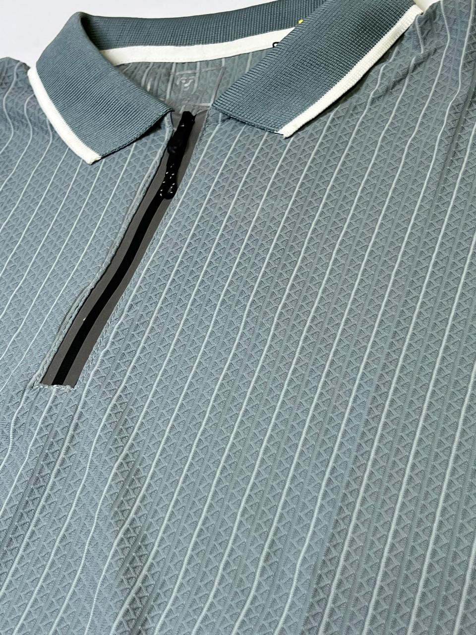 TWIST LINING INTER COLLAR DRI-FIT-T-SHIRT    TW-11